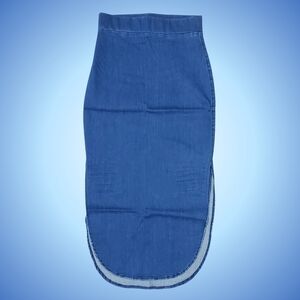 Frank & Eileen Donegal Unforgettable Skirt Women 2 Slits 1977 Denim Wash NWOT 💙